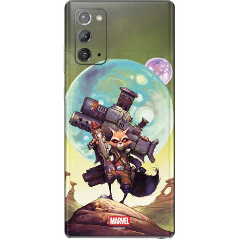 Marvel Rocket Raccoon Armored Arsenal Galaxy Note20 5G Skin