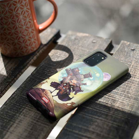 Marvel Rocket Raccoon Armored Arsenal Galaxy S20 Plus Pro Case