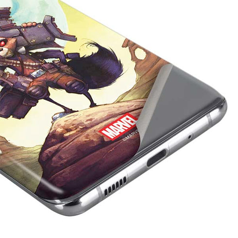 Marvel Rocket Raccoon Armored Arsenal Galaxy S20 Plus Skin