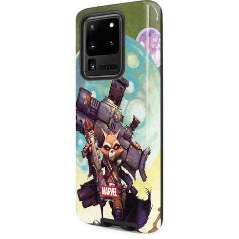 Marvel Rocket Raccoon Armored Arsenal Galaxy S20 Ultra 5G Pro Case