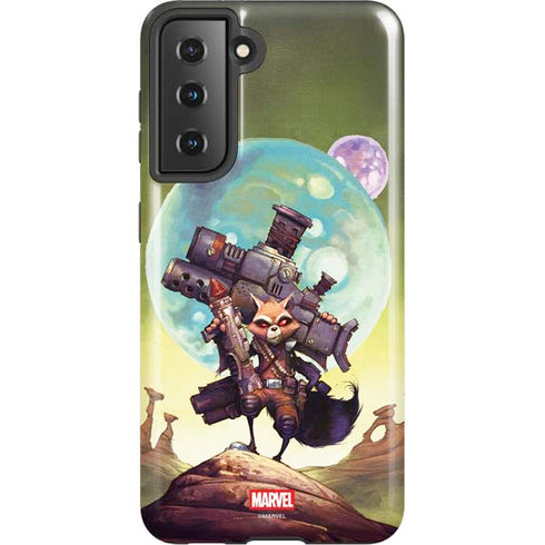 Marvel Rocket Raccoon Armored Arsenal Galaxy S21 5G Pro Case