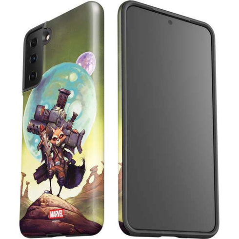 Marvel Rocket Raccoon Armored Arsenal Galaxy S21 Plus 5G Pro Case
