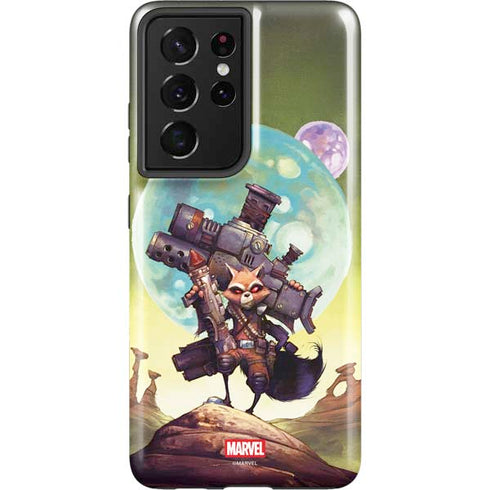 Marvel Rocket Raccoon Armored Arsenal Galaxy S21 Ultra 5G Pro Case