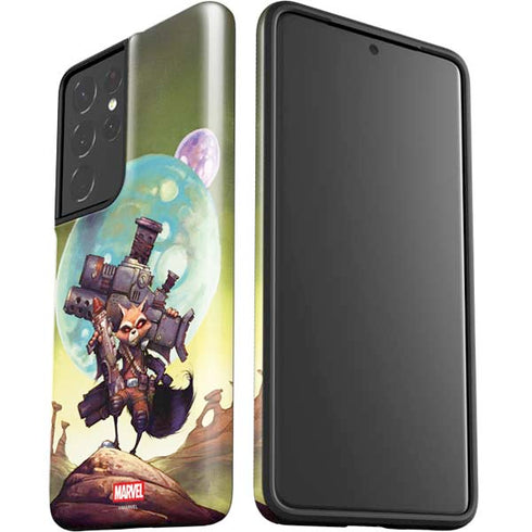 Marvel Rocket Raccoon Armored Arsenal Galaxy S21 Ultra 5G Pro Case