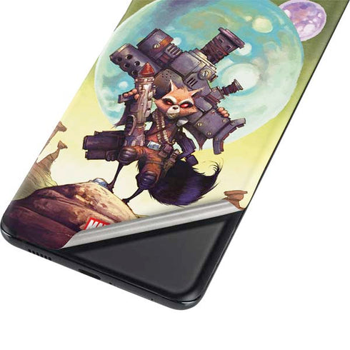 Marvel Rocket Raccoon Armored Arsenal Galaxy S21 Ultra 5G Skin