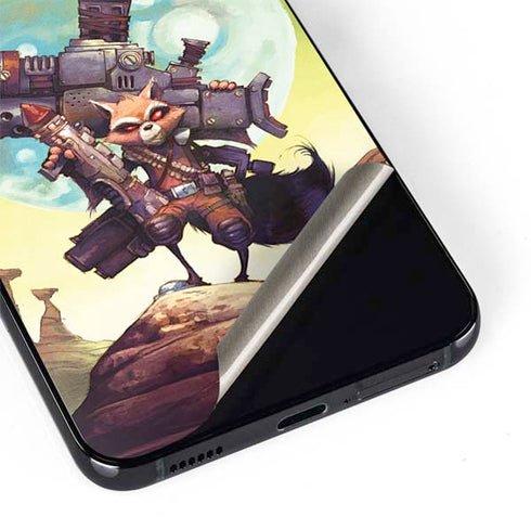 Marvel Rocket Raccoon Armored Arsenal Galaxy S22 Plus Skin