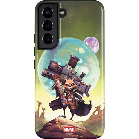 Marvel Rocket Raccoon Armored Arsenal Galaxy S22 Pro Case