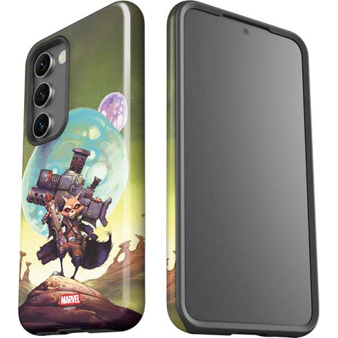 Marvel Rocket Raccoon Armored Arsenal Galaxy S23 Pro Case