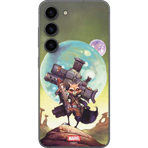 Marvel Rocket Raccoon Armored Arsenal Galaxy S23 Skin