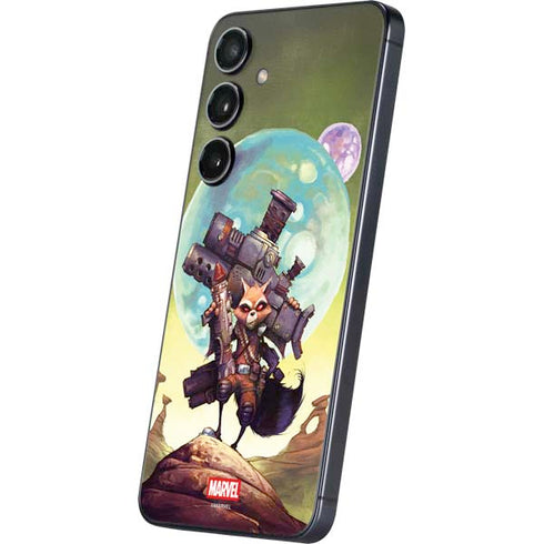 Marvel Rocket Raccoon Armored Arsenal Galaxy S24 Plus Skin