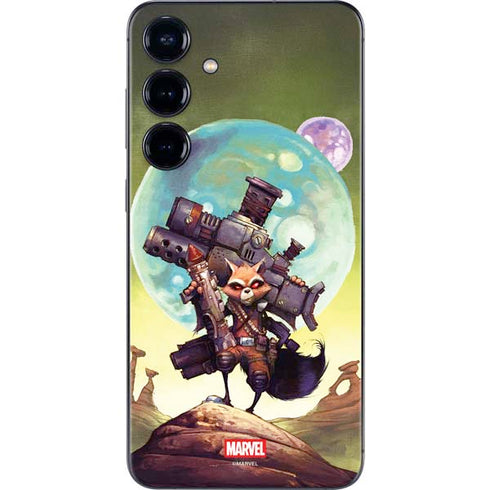 Marvel Rocket Raccoon Armored Arsenal Galaxy S24 Skin