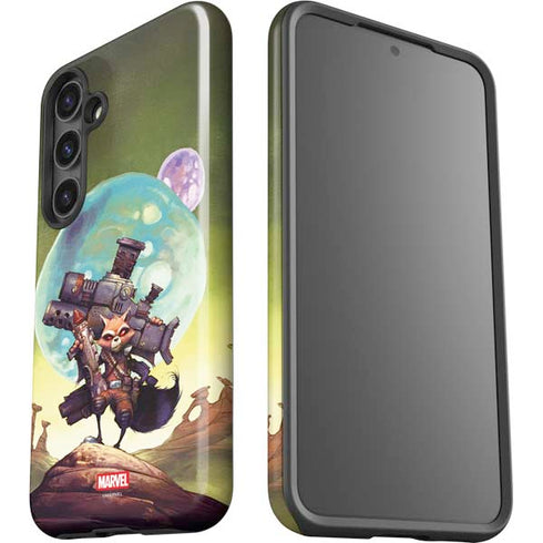 Marvel Rocket Raccoon Armored Arsenal Galaxy S25 Impact Case