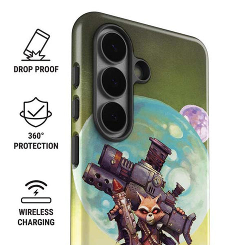 Marvel Rocket Raccoon Armored Arsenal Galaxy S26 Impact Case