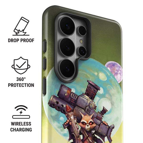 Marvel Rocket Raccoon Armored Arsenal Galaxy S26 Ultra Impact Case