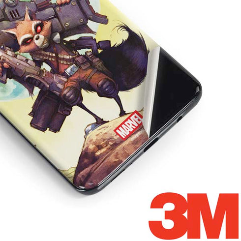 Marvel Rocket Raccoon Armored Arsenal Galaxy S9 Skin