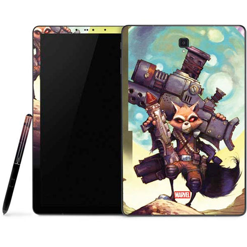 Marvel Rocket Raccoon Armored Arsenal Samsung Galaxy Tab Skin