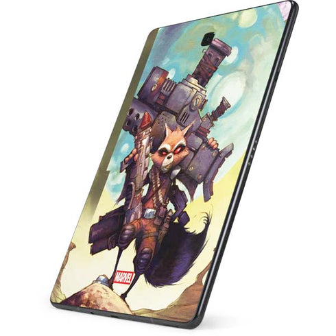Marvel Rocket Raccoon Armored Arsenal Samsung Galaxy Tab Skin