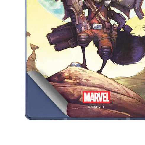 Marvel Rocket Raccoon Armored Arsenal Galaxy Z Fold6 Skin
