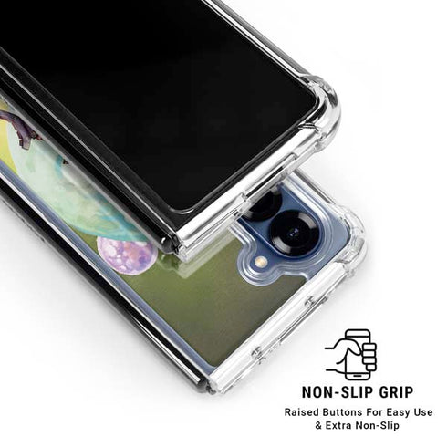 Marvel Rocket Raccoon Armored Arsenal Galaxy Z Fold7 Clear Case