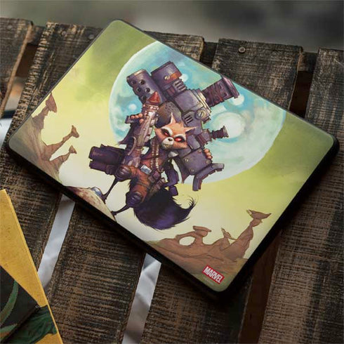 Marvel Rocket Raccoon Armored Arsenal Google Pixelbook Go Skin