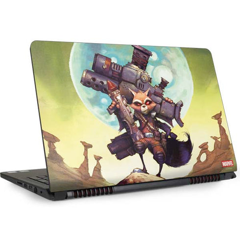 Marvel Rocket Raccoon Armored Arsenal Dell Inspiron Skin