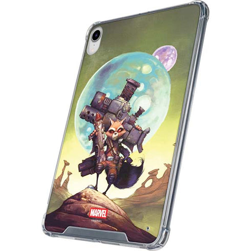 Marvel Rocket Raccoon Armored Arsenal iPad 11th Gen (2025) Clear Case