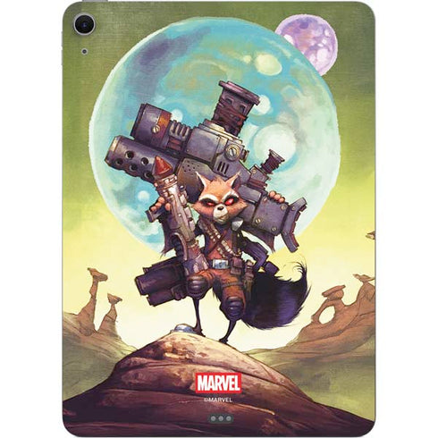 Marvel Rocket Raccoon Armored Arsenal Apple iPad Air Skin
