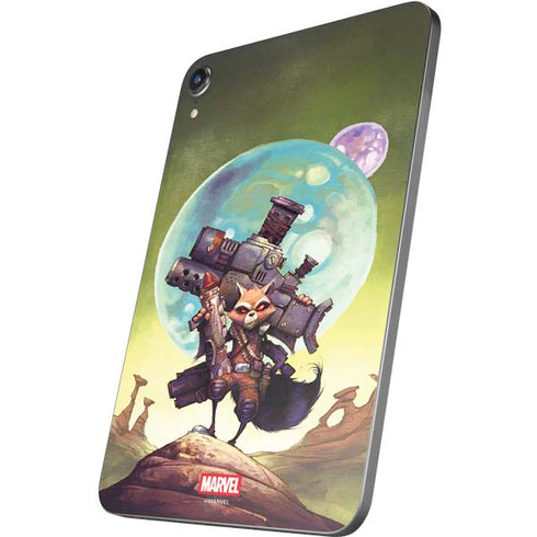 Marvel Rocket Raccoon Armored Arsenal Apple iPad Mini Skin