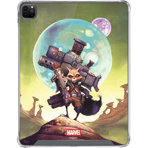 Marvel Rocket Raccoon Armored Arsenal iPad Cases