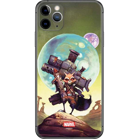 Marvel Rocket Raccoon Armored Arsenal iPhone 11 Pro Max Skin