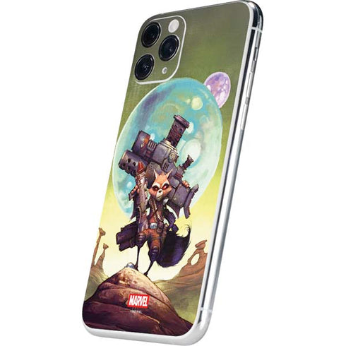 Marvel Rocket Raccoon Armored Arsenal iPhone 11 Pro Skin