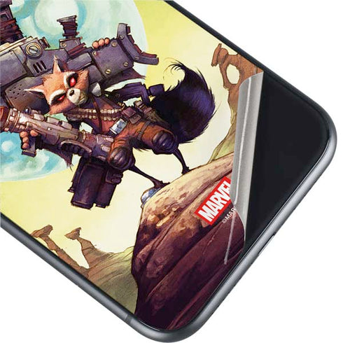Marvel Rocket Raccoon Armored Arsenal iPhone 11 Skin
