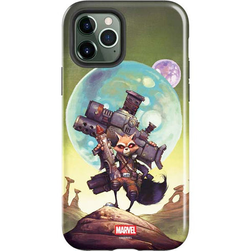 Marvel Rocket Raccoon Armored Arsenal iPhone 12 Pro Max Impact Case