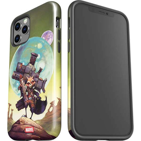 Marvel Rocket Raccoon Armored Arsenal iPhone 12 Pro Max Impact Case