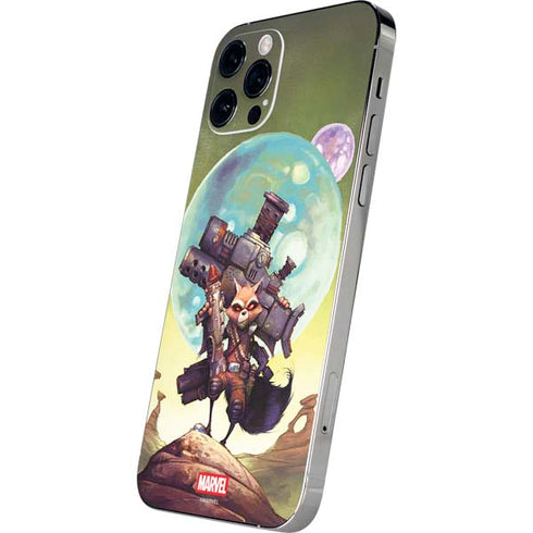 Marvel Rocket Raccoon Armored Arsenal iPhone 12 Pro Skin