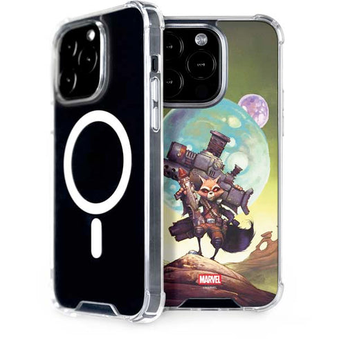 Marvel Rocket Raccoon Armored Arsenal iPhone 13 Pro Max MagSafe Case