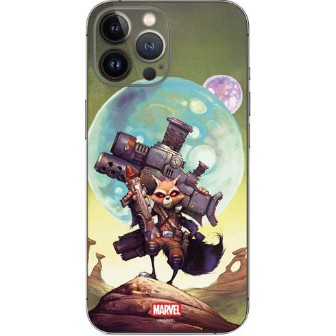 Marvel Rocket Raccoon Armored Arsenal iPhone 13 Pro Max Skin