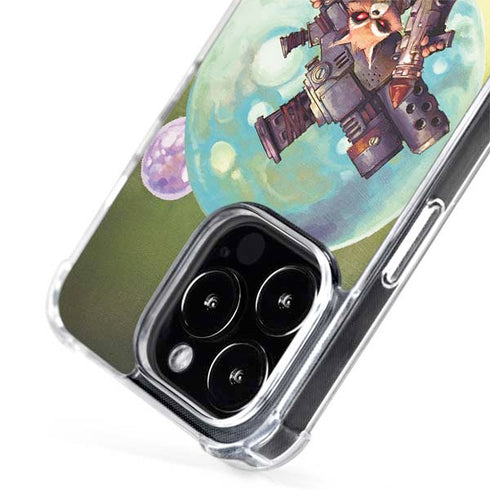 Marvel Rocket Raccoon Armored Arsenal iPhone 14 Pro MagSafe Case