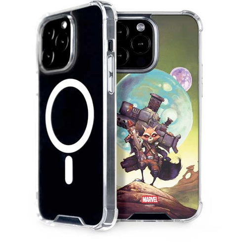 Marvel Rocket Raccoon Armored Arsenal iPhone 14 Pro Max MagSafe Case