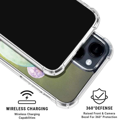 Marvel Rocket Raccoon Armored Arsenal iPhone 15 Plus Clear Case