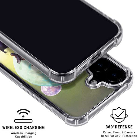 Marvel Rocket Raccoon Armored Arsenal iPhone 16 Clear Case