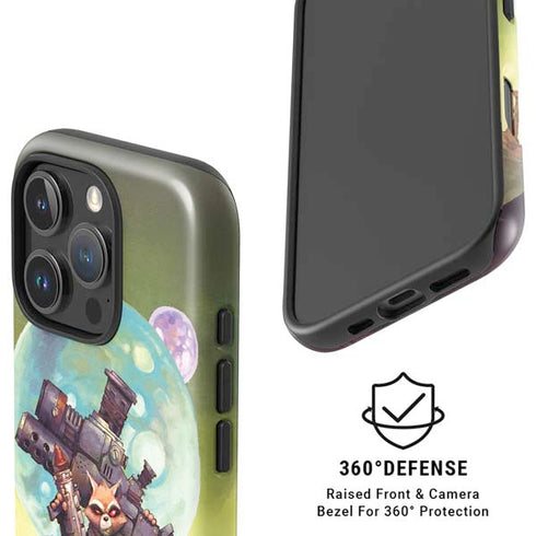 Marvel Rocket Raccoon Armored Arsenal iPhone 16 Pro Magsafe Impact Case