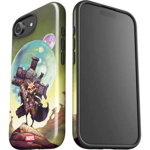 Marvel Rocket Raccoon Armored Arsenal iPhone 16e Impact Case