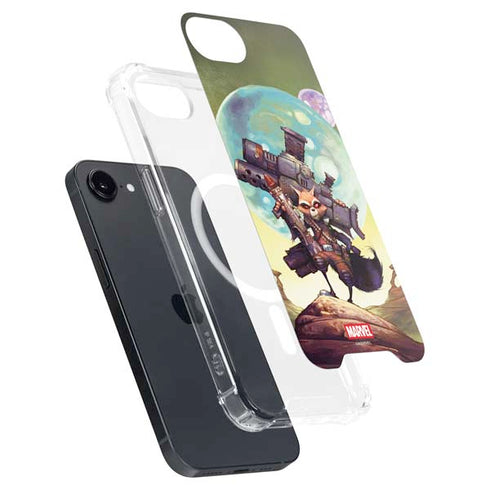 Marvel Rocket Raccoon Armored Arsenal iPhone 16e MagSafe Case