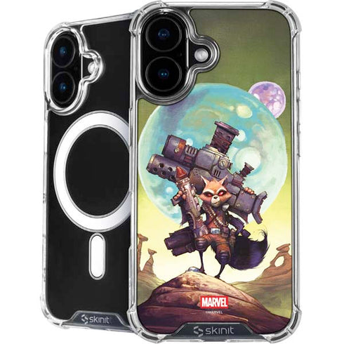 Marvel Rocket Raccoon Armored Arsenal iPhone 17 MagSafe Case