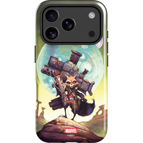 Marvel Rocket Raccoon Armored Arsenal iPhone 17 Pro Magsafe Impact Case