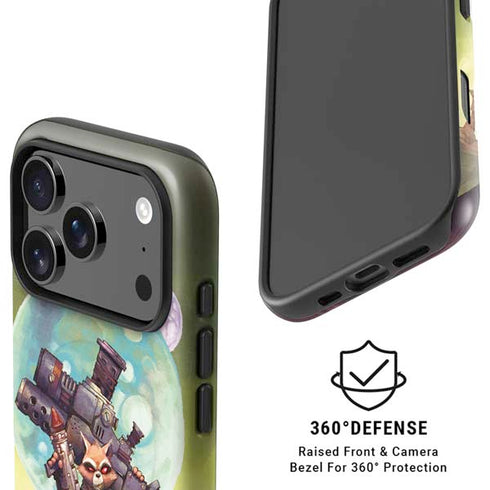 Marvel Rocket Raccoon Armored Arsenal iPhone 17 Pro Magsafe Impact Case