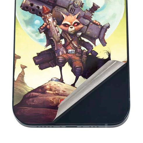Marvel Rocket Raccoon Armored Arsenal iPhone 17 Pro Skin