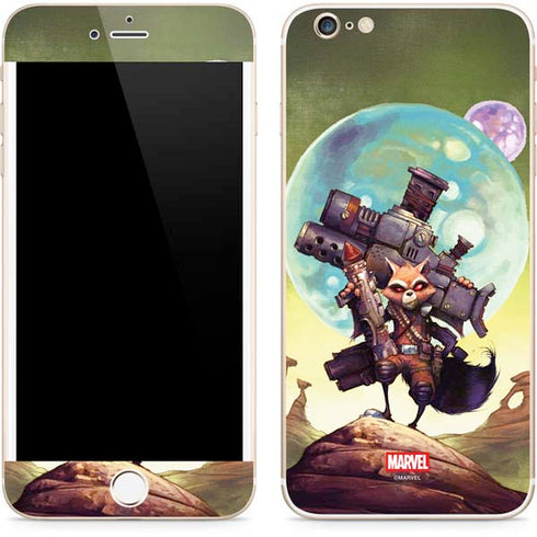 Marvel Rocket Raccoon Armored Arsenal iPhone 6/6s Plus Skin