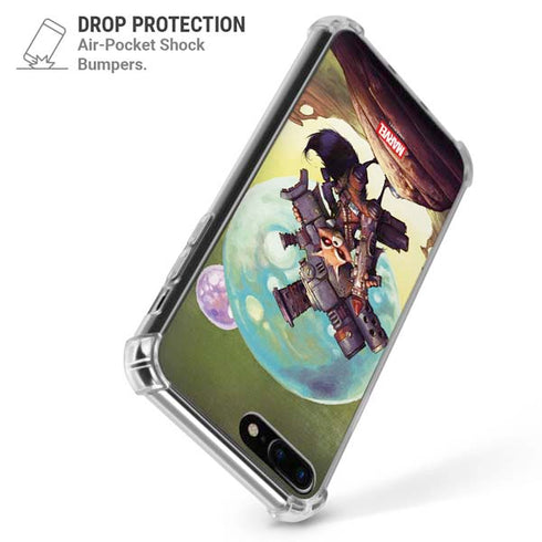 Marvel Rocket Raccoon Armored Arsenal iPhone 7/8 Plus Clear Case
